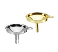 2 Pack Small Funnels Set Strainer for Narrow Neck Bottles 7.3x4.3cm