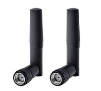 2 Pack Small Mini WiFi Antenna, 2.4GHz 5.8GHz RP-SMA Mini Wifi for PC Desktop Computer PCIe Card WLAN Router Wireless Rear View Camera
