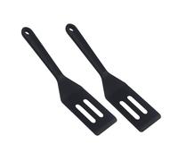 2 Pack Small Silicone Turner High Heat Resistant Slotted Spatula for Fish Eggs Pancakes and More Nonstick Cooking Utensils Mini Silicone Spatula Heat Resistant for Frying and Baking