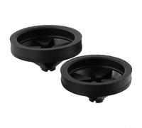 2 Pack Smart For Insinkerator Garbage Disposal Splash Guard Baffle, Quiet Collar, Rubber, Reduce Noise