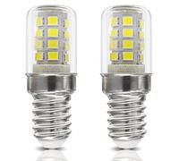 2 Pack SMD LED Fridge Bulb E14 Cool White 1.5w 240v Also Replacement for Sewing Machine Lamp