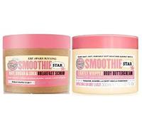 (2 PACK) Soap & Glory Smoothie Star Breakfast Body Scrub 300ml & Soap & Glory Smoothie Star Body Buttercream 300ml