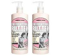 (2 PACK) Soap & Glory The Righteous Butter Body Lotion x 500ml