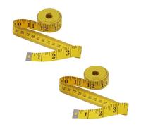 2 Pack Soft Body Measuring Tape for Body and Waist,120 Inch/300cm Dual-Sided Fabric Tape Measure,Flexible Tailors Tapes Measure,Tapes Measuring Sewing for Dressmaking,Body's Measurement,Crafting