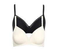 2 Pack Soft Bra Ines by Lisca 020282 34-42 B-D Black or Cream