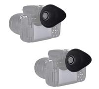 2 Pack Soft Large Eyepiece Viewfinder for Canon EOS 6D, 6D II, 5D, 5D II, 90D, 80D, 70D, 60D, 77D, 800D, 760D, 750D, 700D, 650D, 600D Camera Replaces Canon Ef. & Eb.Eyecup