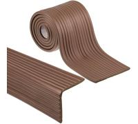 2 Pack Soft Seat Edge Cushion Fireplace Hearth Guard Bumper Pad,7.9in x 13.1 ft Fireplace Cushion Baby Proof,Furniture Fireplace Safety Bumper Guard,Foam Fireplace Cushion,Child Proof Padding(Walnut)