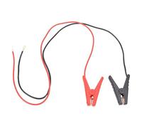 2 Pack Solar Electric Fence Charger Wire, 100cm Weatherproof Electric Fence Jumper Cable, Electric Fence Grounding Wire Set for Gardens Farms Yards