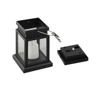2-Pack Solar Hanging Lanterns Having Warm Candle Glow Effect Weatherproof Garden Lights for Patio Balcony Outdoor Ambiance Dusk-to-Dawn Sensor Stainless Steel Hook