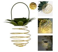2 Pack Solar Hanging Lights - Spiral LED Garden Lights, Waterproof Outdoor for Patio, Porch, Wedding, Party (Warm White, A+++ Efficient) (1, 60LED)