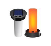 2 Pack Solar Light Replacement Tops,LED Solar Light for Hot Air Balloon Lanterns (Fits 2.87 to 3.35 Inch Openings)