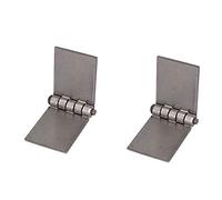 2 Pack Solid Drawn Steel Butt Hinge Extra Heavy Duty Industrial 50x137mm