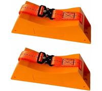 2 Pack Solid Gas Cylinder Bracket with Screws and Safety Chain Supported, Wall Mount Oxygen Cylinder Shelf, for Clinics/School(Grey)