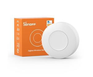 2 Pack SONOFF SNZB-01P Zigbee Wireless Switch, 2 Way Control Supports to Create Smart Scenes, Trigger The Connected Devices on eWeLink APP,5 Years Battery Life,Requires Zigbee Hub