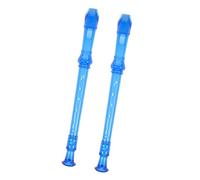 2 Pack Soprano Recorders 8 Hole Design Beginner Level Practice Instruments Recorder