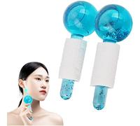2 Pack Spa Cooling Balls for Face Eyes and Neck Reduce Puffy Eyes - Blue