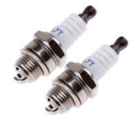 2-Pack Spark Plug RJ19LM Replacement for Champion, NGK BPMR7A. Fits Stihl & Husqvarna Chainsaws, Lawn Mowers, Marine & Motorcycle Engines.