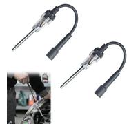 2-Pack Spark Plug Tester Kit, Universal Ignition Coil Diagnostic Tool for Cars & Small Engines (Internal/External)
