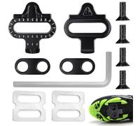 2 Pack SPD Cleats, Cycling Cleats Compatible with Shimano MTB SPD Pedals (SH51), Durable Anti-Slip MTB/Road Bike Cleats for Peloton Cycling Shoe Clipless, Indoor Cycling Spin Bike