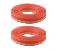 2 Pack Splinter Guard Strip For Sp5000 Track Saw Guide Rail 1.4m Long 21.5mm Wide Replacement Tape 495209 Compatible With Power Tools For Clean Wood Cuts And Tear Out Prevention On Workshop Equipment