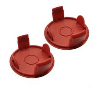 2 Pack Spool Cover Cap for Bosch ART 24 27 30 Plus SL Series Trimmer Parts Solid ABS Material Quick Snap Fit