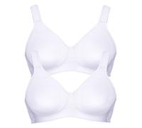 2 Pack Sports Bra Workout by VIANIA 14750 34-48 B-E Div Colours