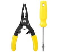 2 Pack Sprinkler Head Tool Kit, Spray Head Pull Up Tool & Rotor Adjustment Screwdriver for Lawn Irrigation System Repair, Irrigation Sprinkler Maintenance Tools
