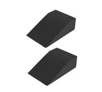 2 Pack Squat Wedge Block for Heel Elevated Squat Weightlifting Calf Stretcher Slant Board for Mobility Balance and Strength Performance