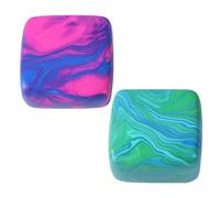 2 Pack Squishy Cube, Fidget Toys for Stress Relief, Squishy Stress Relief Toys, Autism Fidget, Classroom Prize, Stress Cube, Stress Balls for Adults & Kids