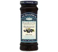 (2 Pack) - St Dalfour - Blackcurrant Fruit Spread | 284g | 2 PACK BUNDLE