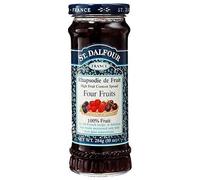(2 Pack) - St Dalfour - Four Fruits Fruit Spread | 284g | 2 PACK BUNDLE