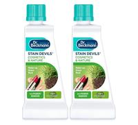 2 Pack Stain Devils 50ml - Nature and Cosmetic Stain Remover - Suitable for Washable and Non Washable Fabrics Removes Makeup, Lipstick, Lotion, Grass, Mud Stains on Cloth - Gental on Colours