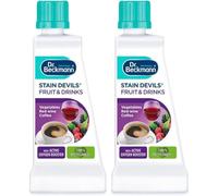 2 Pack Stain Devils Fruit and Drink 50ml - Laundry Stain Remover for Clothes Removes Red Wine, Coffee, Tea, Fruit Juice, Hot Chocolate & Vegetable Gentle on Colours for Washable & Non Washable Fabrics
