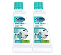 2 Pack Stain Devils Grease, Lubricant & Paint 50ml - Wax, Tar, Motor Oil Stain Remover Gental on Clothes Colours & Fabrics