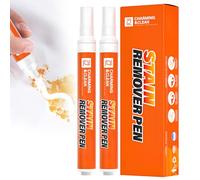 2-Pack Stain Remover Pen for Clothes, Instant Stain Removal Stick, Instant Clothes Stain Remover Pen,Multipurpose Wash Free Pen, for Stubborn, Blood, Coffee (Quick Effect And Drying)