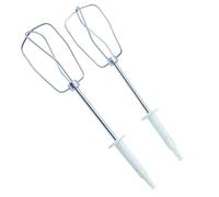 2-Pack Stainless Steel 4-Wire Blender Whisk Compatible with Braun HM3000 HM4644 HM5100 HM1010 Mixer - Durable Eggbeater Replacement Parts for Blending, Whisking, and Stirring