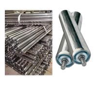 2 Pack Stainless Steel Conveyor Rollers 200mm (7.8 Inch) Long Spring Press Non-Driven Replacement Rollers 38mm (5 Inch) Diameter ilable in Various Lengths Commercial Quality