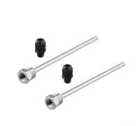 2-Pack Stainless Steel Immersion Thermowell Tubes for Sensors, G1/2" Thread, 8 mm OD × 6 mm ID, 100-500 mm Length, 304(8X500mm)