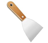 2-Pack Stainless Steel Putty Knives, Wallpaper Scrapers, Multi-Purpose Tool for Drywall Repair, and Patching Projects(5inches)