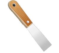 2-Pack Stainless Steel Putty Knives, Wallpaper Scrapers, Multi-Purpose Tool for Drywall Repair, and Patching Projects(1.5inches)
