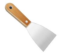 2-Pack Stainless Steel Putty Knives, Wallpaper Scrapers, Multi-Purpose Tool for Drywall Repair, and Patching Projects(3inches)