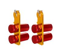 2 Pack Stair GaugesTall Stair Gauges for Framing Square with Holder and Carabiner, Stair guages Knobs Tool for Circular Saw,Carpentry Squares,Stair Stringer Layout Tool