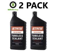 2 PACK: Stans NoTubes Original Tubeless Tire Sealant 1000mL Bottles Bike Repair