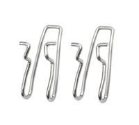 2 Pack Steel Belt Clips for Ryobi P660 P225 P263 P237 P252 P661 P239 P317 Power Tools, Compatible with Electric Drills Drivers and Wrenches, Silver #696626001