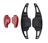 2 Pack Steering Wheel Shift Paddle Covers Aluminum Alloy Extensions Compatible with Camaro ZL1 TL1 TL SS 2017-2024 Black (Black)