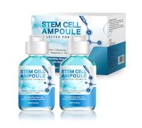 2 Pack Stem Cell Serums for Face - Collàgen Firming Anti-Aging Ampoule | Hydrating Lifting Facial Moisturizer for Wrinkļes & Sagging Skin | Instant Fast Acting Day Night Skincare