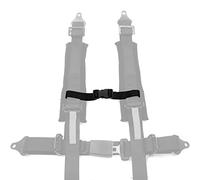 2 PACK Sternum Strap For 2 inch 3 inch 4 point 5 point UTV ATV Golf Cart Go Kart UTV harnesses seat Safety Harness (Black, 2 PACK)