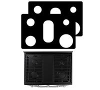 2 Pack Stove Protector For 30inch SamSung Stovetop Gas Range Cooktop Liner NX60A6111 NX60A6311 NX60A6511 NX60A6611 NX60A6711 NX60A6751