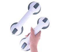 2 Pack Suction Grab Bars for Bathtubs and Showers, Shower Grab Bars, Portable Bathtub Handle for Elderly for Wall, Shower Grab Bars for Bathroom, Bathtub, Shower & Toilet