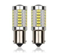 2 Pack Super Bright P21W 1156 LED Bulb, 3W High-Intensity White 8000K Projector Light, Car Led Brake Light Bulbs, Side Light bulbs, Reverse, Stop, DRL, Turn Signal Led Bulbs, and RV Lighting